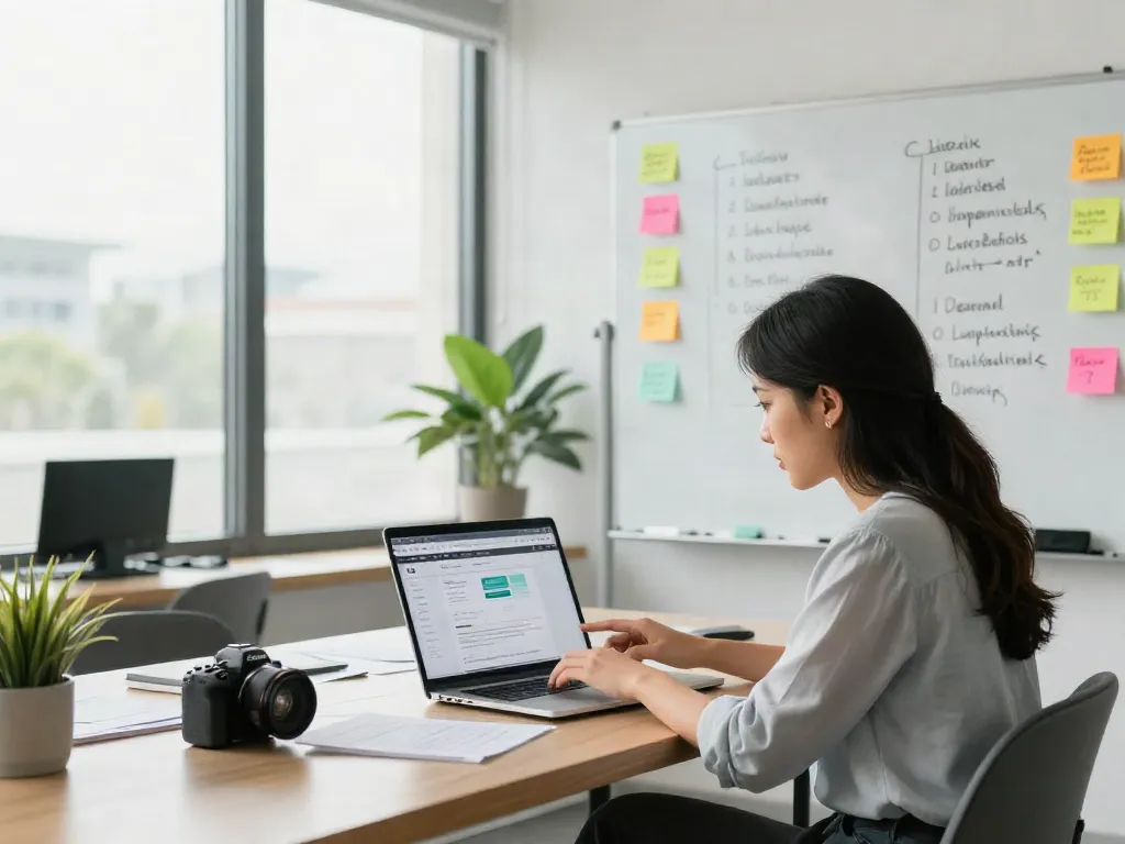 주소모음 navigation workspace with links and resources being analyzed